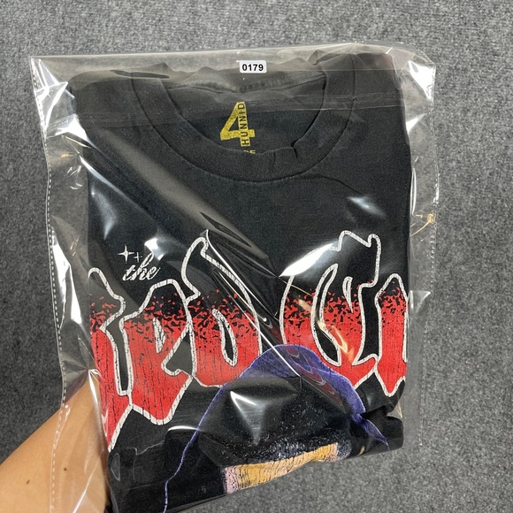 4Hunnid T Shirt Red Cup 2023 Concert Tour Faded Tee Hip-hop Large 0179 - Picture 8 of 8